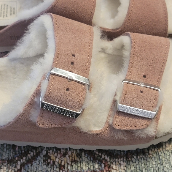 Birkenstock Arizona Shearling Lined Sandal - Picture 3 of 9
